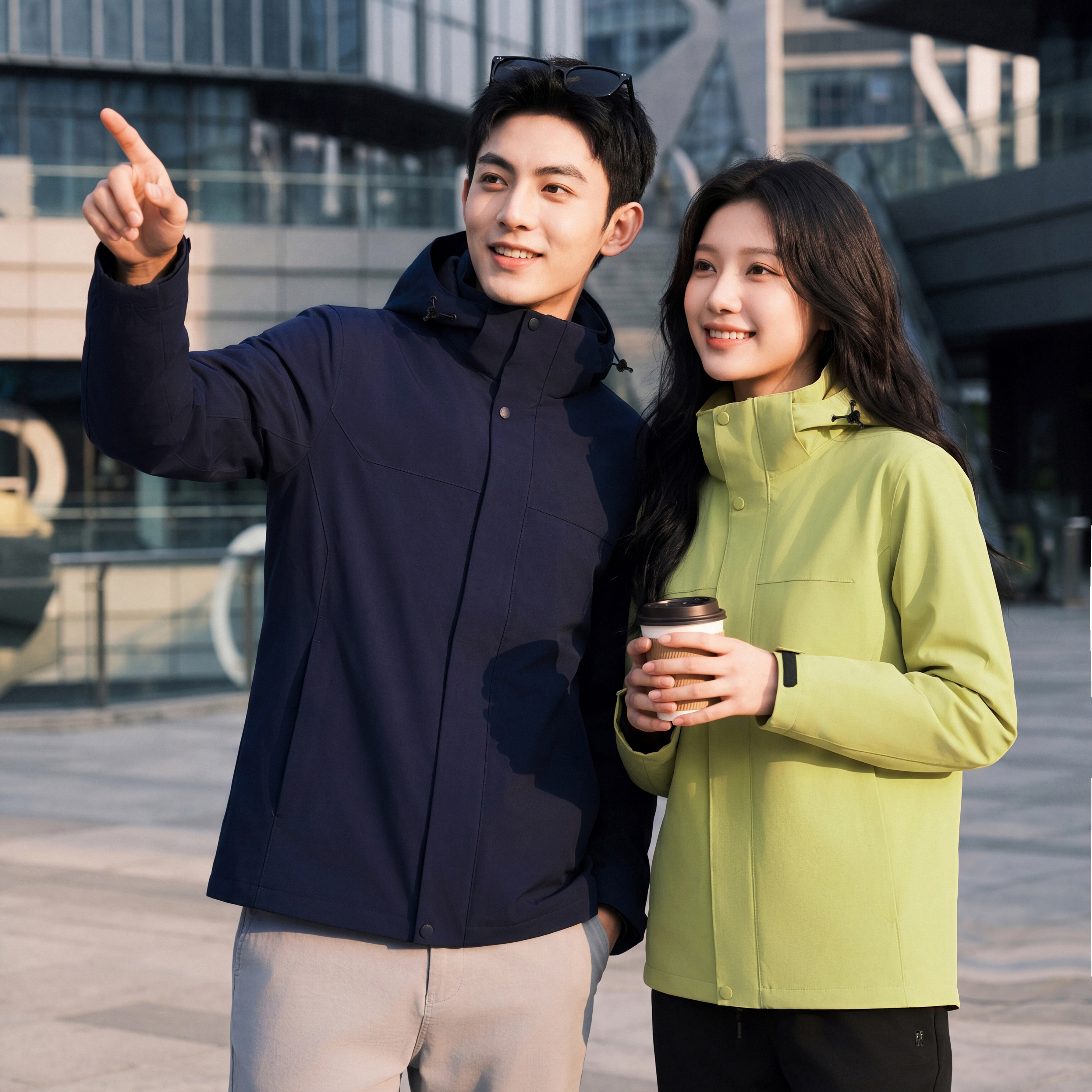 JC-8815-3 Three-in-One Fleece Jacket
