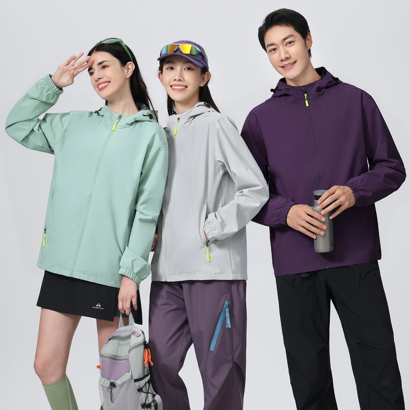 JC-D66 Hooded Windbreaker